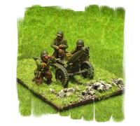 Painted - US 75Mm Pack Howitzer - 28mm WW2 - World War II Bolt Action