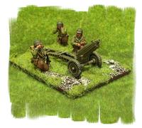 Painted - US 75mm Pack Howitzer - 28mm WW2 - World War II Bolt Action