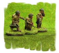Painted US Airboorne HQ - 28mm WW2 - World War II bolt action