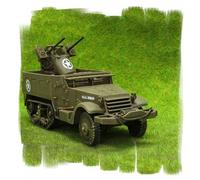 Painted - US M13 Twin HMG - 28mm WW2 - World War II Bolt Action
