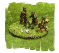 Painted US Medium mortar Team - 28mm WW2 - World War II Bolt Action