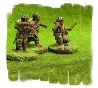 Painted US Paracadutista HQ - 28mm WW2 - World War II Bolt Action