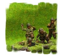 Painted US rifle squad ( Lmg ) - 28mm WW2 - World War II - bolt action