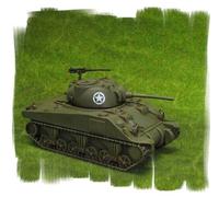 Painted US Sherman tank - 28mm WW2 - World War II bolt action