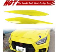 Painted #ZFT 2022 Fit FOR SUZUKI Swift 3rd Hatchback Front Eyelids Eyebrow Cover