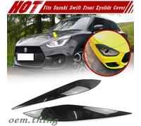 Painted #ZMV Fits SUZUKI Swift 3rd Sport Front Eyelids Eyelid Headlight Cover