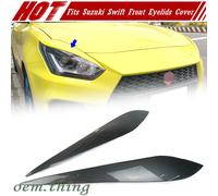 Painted #ZMW Fit FOR SUZUKI Swift 3rd Hatchback Front Eyelids Headlight Cover 22
