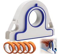 Painters Tape Applicator,Masking Master Tape Dispenser with Scraper with 1mm Spacing,Masking Paint Tape Applicator Set for Painting Trim, Wall and Floor Painting (1pcs+Orange Tape)