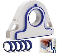Painters Tape Applicator,Masking Master Tape Dispenser with Scraper with 1mm Spacing,Masking Paint Tape Applicator Set for Painting Trim, Wall and Floor Painting (1pcs+Blue Tape)