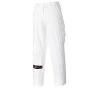 Painters Trousers, colorWhite talla Medium