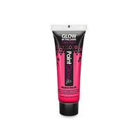 PaintGlow Pittura per Viso Rosa Pro Illumina nel Buio - 160 Gr