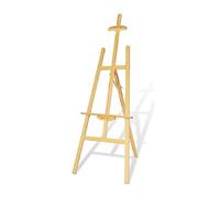 Painting Easel, Poster Display Holder A-Frame Wooden Art Easel，Portable Folding Easel Tripod for Artists, Adults And Students, 150cm/175cm Tall