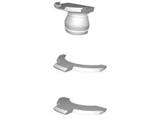 Painting Handle for 32mm 40mm 50mm Wargaming Models with Base Adapters