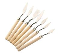 Painting Scraper Tool - Set Of 7 Spatula Kit, Portable Art Tools