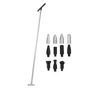 Paintless Dent Repair Rods Stainless Steel Dent Removal Rods for Hail Dents with 14 Replaceable Heads, Anti - Rust, Safe for Car Paint