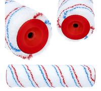 PAINTO - Rullo per pittura da parete, 25 cm, in microfibra, per emulsioni e colori acrilici