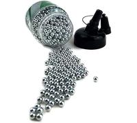 Paintstar ® - Pallini di 6 mm di diametro per Airsoft / Softair, in acciaio, 1.000 pezzi