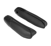 Paio Anteriore Sedile Bracciolo Copertura Ricambio per Automobile Nero