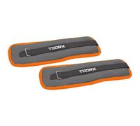 TOORX COPPIA POLSIERE/CAVIGLIERE 2X1.0- ANTRACITE/ARANCIONE - AHF-072