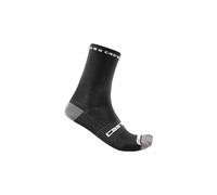 Paio di calze castelli rosso corsa pro 15 nere