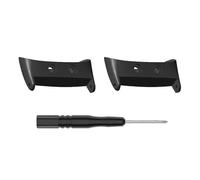 paio di connettori per cinturino in metallo con cacciavite, compatibili con Garmin Forerunner 45/45S/Swim, diametro interno 2,20 mm MSP