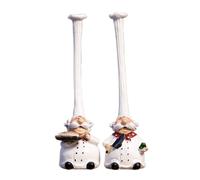 paio di decorazioni in plastica per cappelli da cuoco retrÃ² American Village