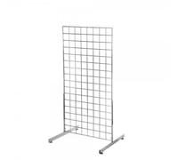 Paio Di Gridwall Rete Forma a T Gamba Supporta per Display Pannelli Multifit