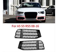 paio di griglie antinebbia a nido d'ape per paraurti per Audi A5 S5 RS5