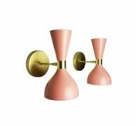 Paio Di Moderno Italiano Muro Luci Armatura Decorazione Lampade Diablo Applique