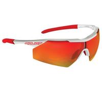 Paio di occhiali salice 004rw bianco rosso