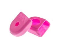 Paio di protezione pedivelle race face carbone boot pedal rosa