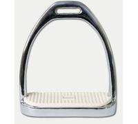 PAIO DI STAFFE IN METALLO - ECONOMIC CON PEDANA BIANCA 12 CM