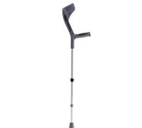 Paio di Stampelle Avambraccio Con Ammortizzatore Argento Paio Art. RP705A