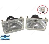 Paio Testa Lampada con Lampadina Per Mahindra Trattore 007700074C91 007700222C91