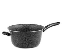 Paiolo 1 Manico Antiaderente 'stone' Cm22 HOME in alluminio