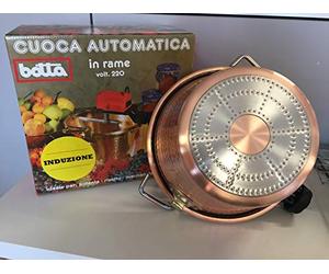 PAIOLO AD INDUZIONE BOTTA FAC06 MARTELLATO MOTORE 5W CAPIENZA 4 LITRI DIAMETRO 26