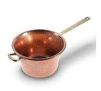 Paiolo da polenta in rame con manico ottone diam. 23 cm