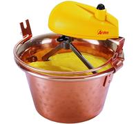 Paiolo elettrico in rame mescolatore per polenta e marmellate Ardes