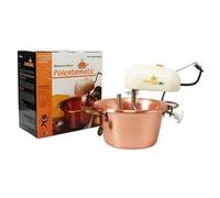 LAR Polentamatic Paiolo girapolenta elettrico in rame 99,9 cm 26