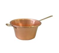 Paiolo in Rame per Polenta Manico in Ottone Diametro 26cm