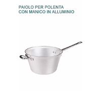 Paiolo per Polenta Diametro 24 cm - Linea Alluminio 3 mm
