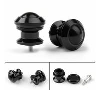 Pair 6mm Percellone Sliders bobine Per Yamaha MT01 MT09 YZF-R3 R1 MAX 530 Nero`