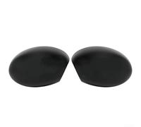 Pair Black Mirror Covers for per mini R55 R56 R57 R60 ABS Pair | Direct fit for R55, R56, R57, R60, black finish, protects mirrors, enhances style