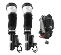 Pair Front Air Suspenison Shock Struts + Compressor for MERCEDES Classe S w220