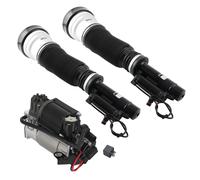 Pair Front Air Suspenison Shock Struts + Compressor for MERCEDES Classe S w220