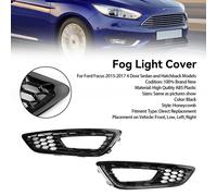 Pair Front Bumper Fog Light Lamp Cover Bezel Grill per Ford Focus 2015-2017 H7 Y