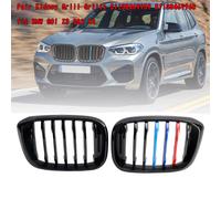 Pair M-Color Kidney Grill Grille 51138469959 per BMW G01 X3 G02 X4 GBLK H0