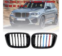 Pair M-Color Kidney Grill Grille 51138469959 per BMW G01 X3 G02 X4 GBLK T0