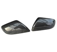 Pair Mirror Covers Replacement Door 2025 auto Body Accessories | for Model Y, for Juniper, 2025, rearview mirror covers, 1 pair, for aftermarket(GLOSSY CARBON)