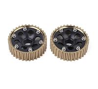 Pair of Aluminum Racing Camshaft Gear Set for Honda Integra for B16A/B16B/B18C Engine (Black)